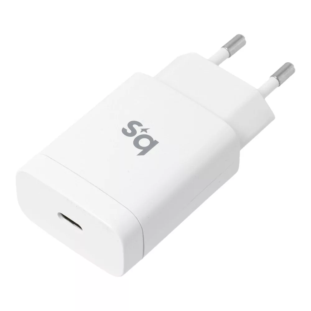 Rozpojitelná rychlá nabíječka do sítě Blue Star (1492) s konektorem Apple Lightning - USB-C 3A 18W QC 4.0 a PD pro iPhone 12, iPhone 11, iPhone XS