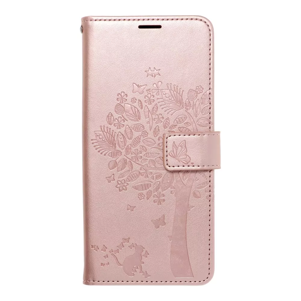 Flipové pouzdro Coolcase Mezzo na mobil Samsung Galaxy A33 5G - Tree rose gold
