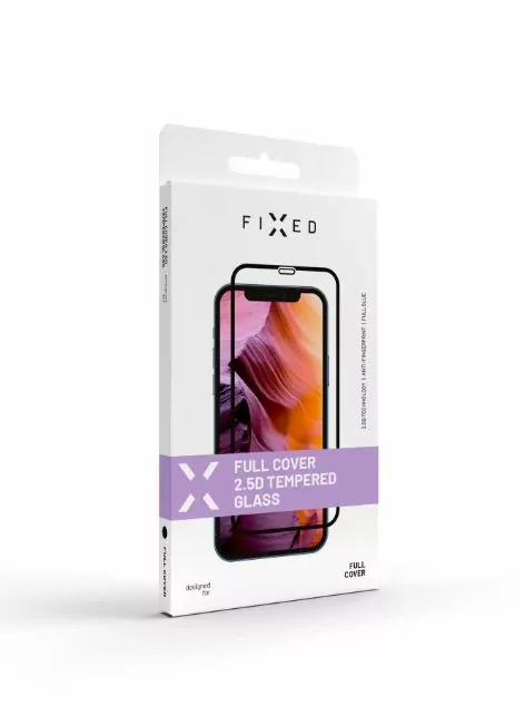 Ochranné tvrzené sklo FIXED pro Huawei Nova 9 SE - černé - na celý displej