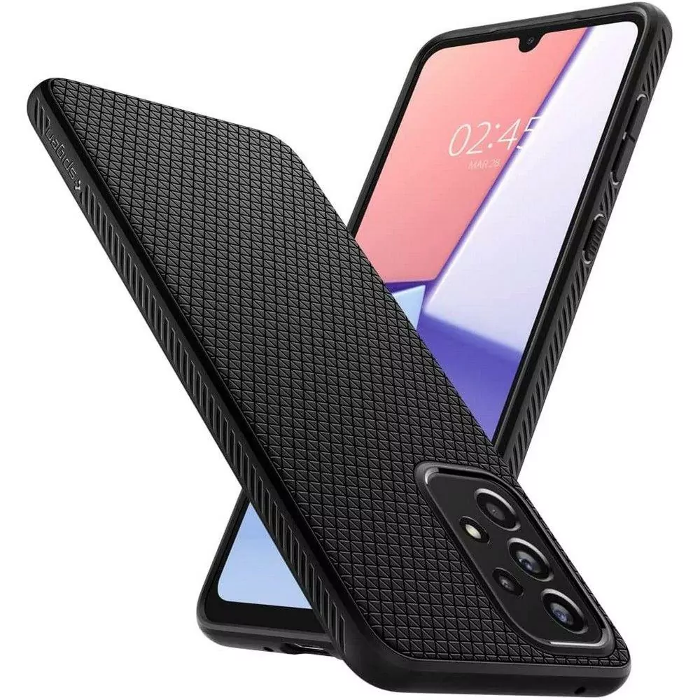 Silikonové pouzdro SPIGEN Liquid Air na mobil Samsung Galaxy A53 5G Černé