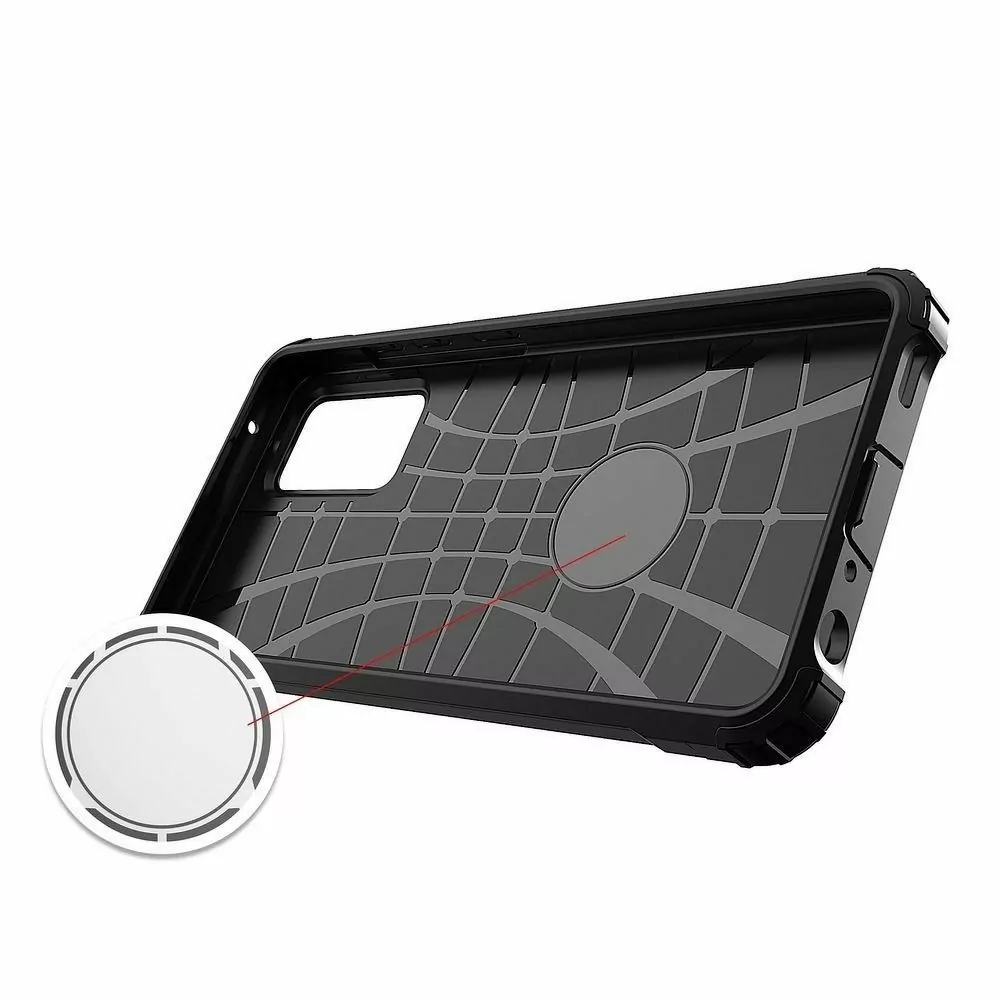 Odolné pouzdro Coolcase Armor na mobil Samsung Galaxy A23 | Samsung Galaxy A23 5G černé