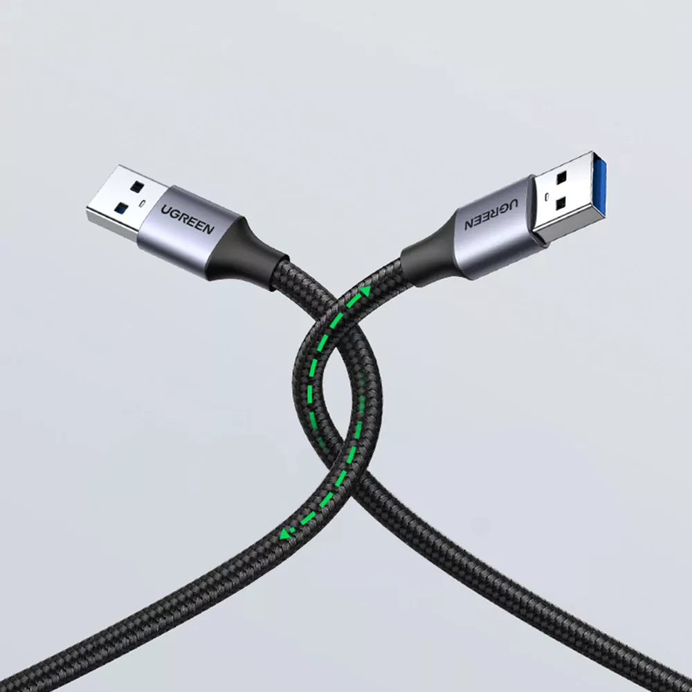 USB / USB 3.0 (USB-A Male to USB-A Male) kabel UGREEN 2m, 5Gb/s