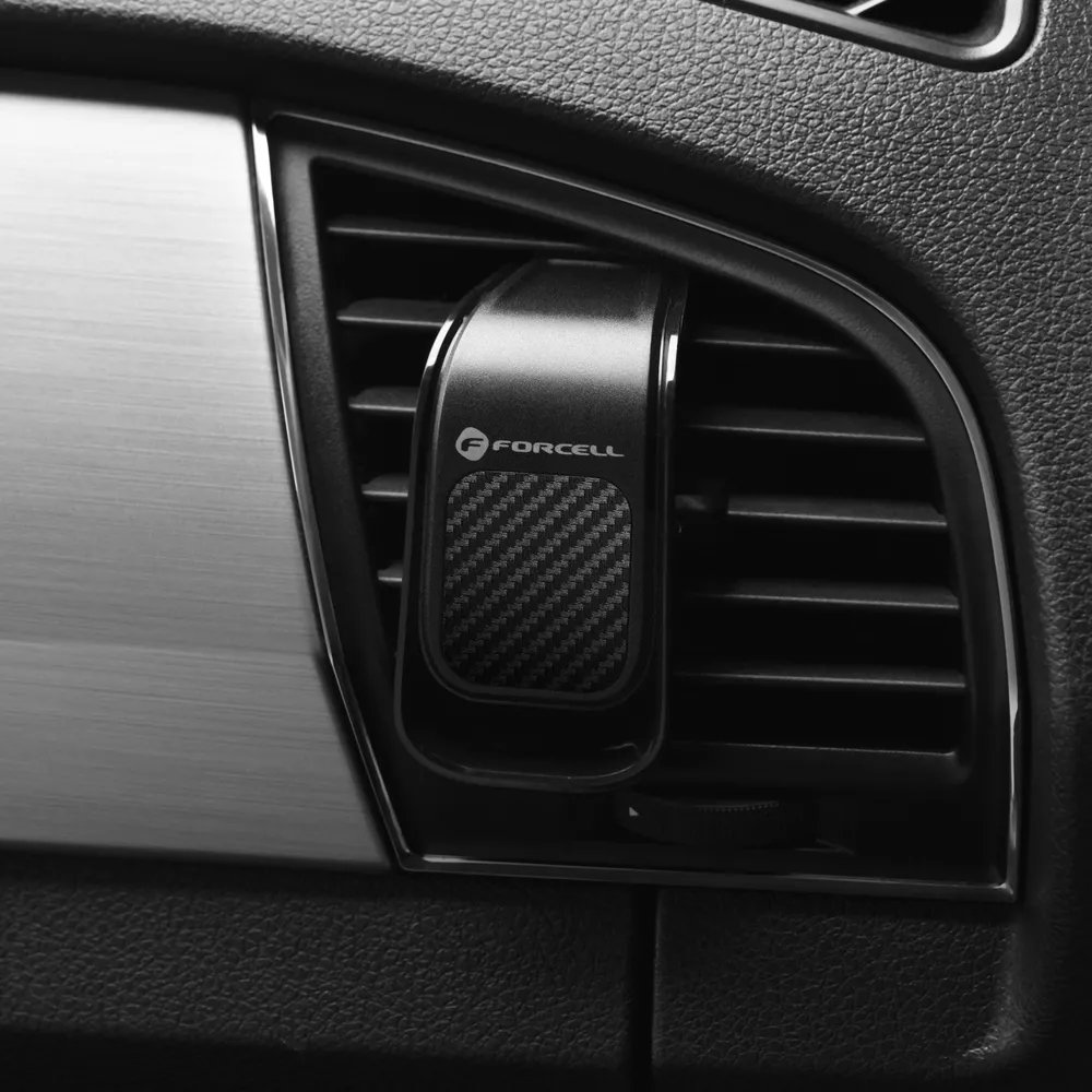 Univerzální magnetický držák do auta FORCELL Carbon B060 do mřížky ventilace
