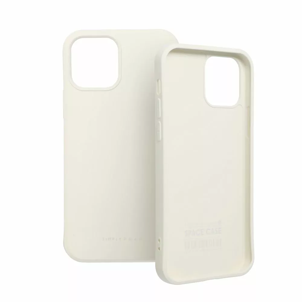 Elegantní silikonové pouzdro Roar Space na mobil Samsung Galaxy A14 LTE / 5G Krémové