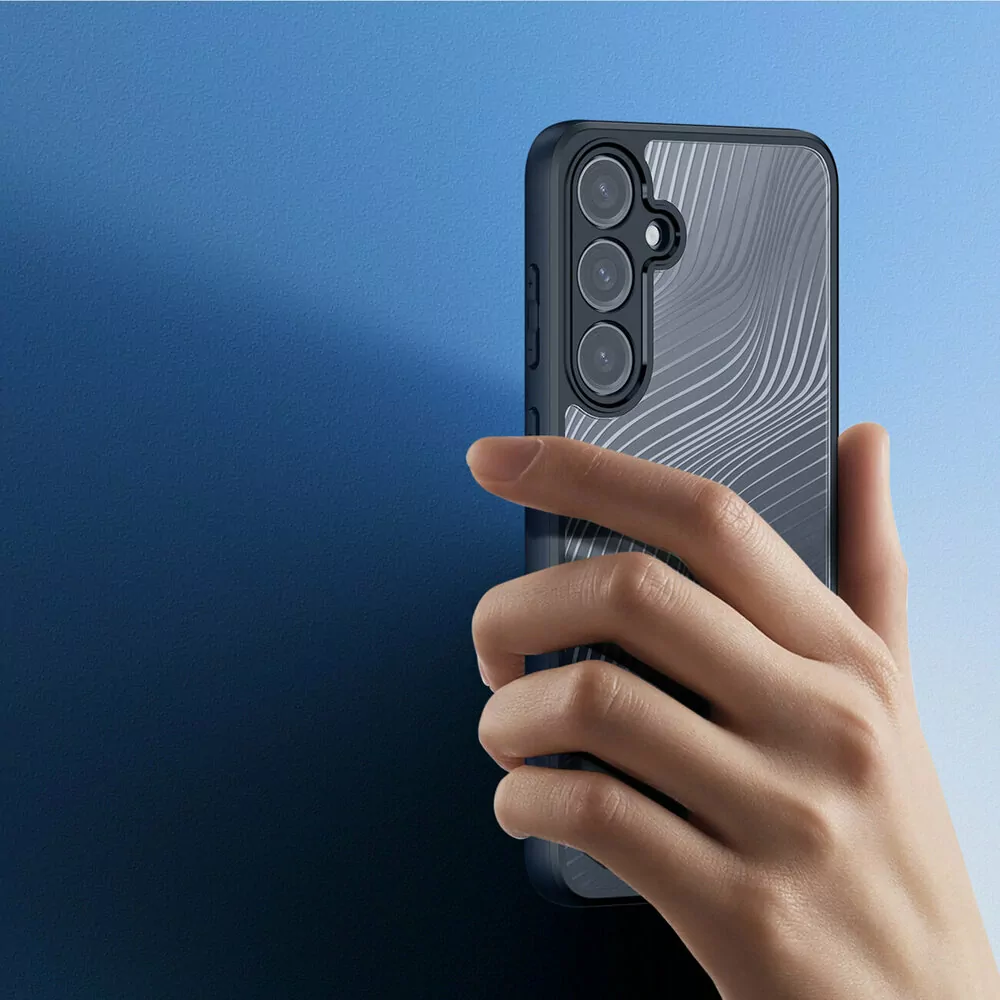 Silikonové pouzdro Dux Ducis Aimo - Xiaomi Redmi Note 13 4G čiré - černé