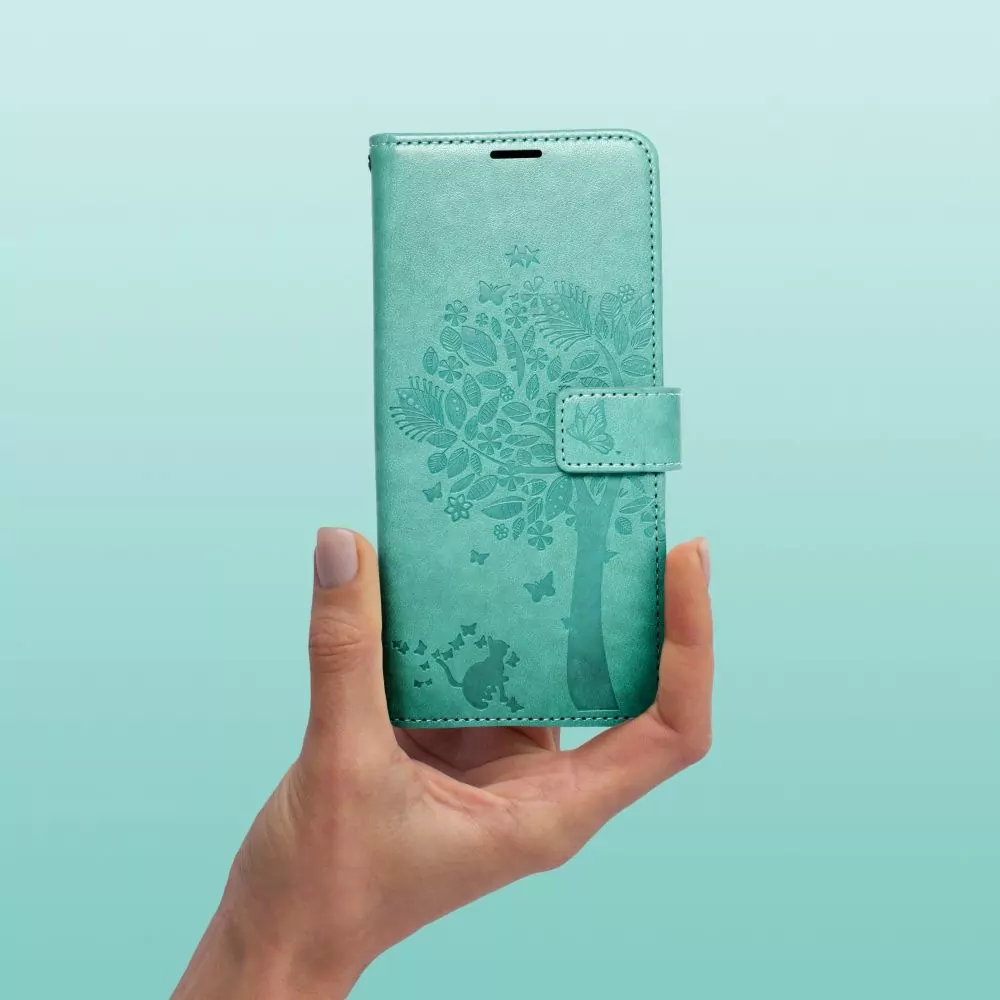 Flipové pouzdro Coolcase Mezzo na mobil Samsung Galaxy A33 5G - Tree green