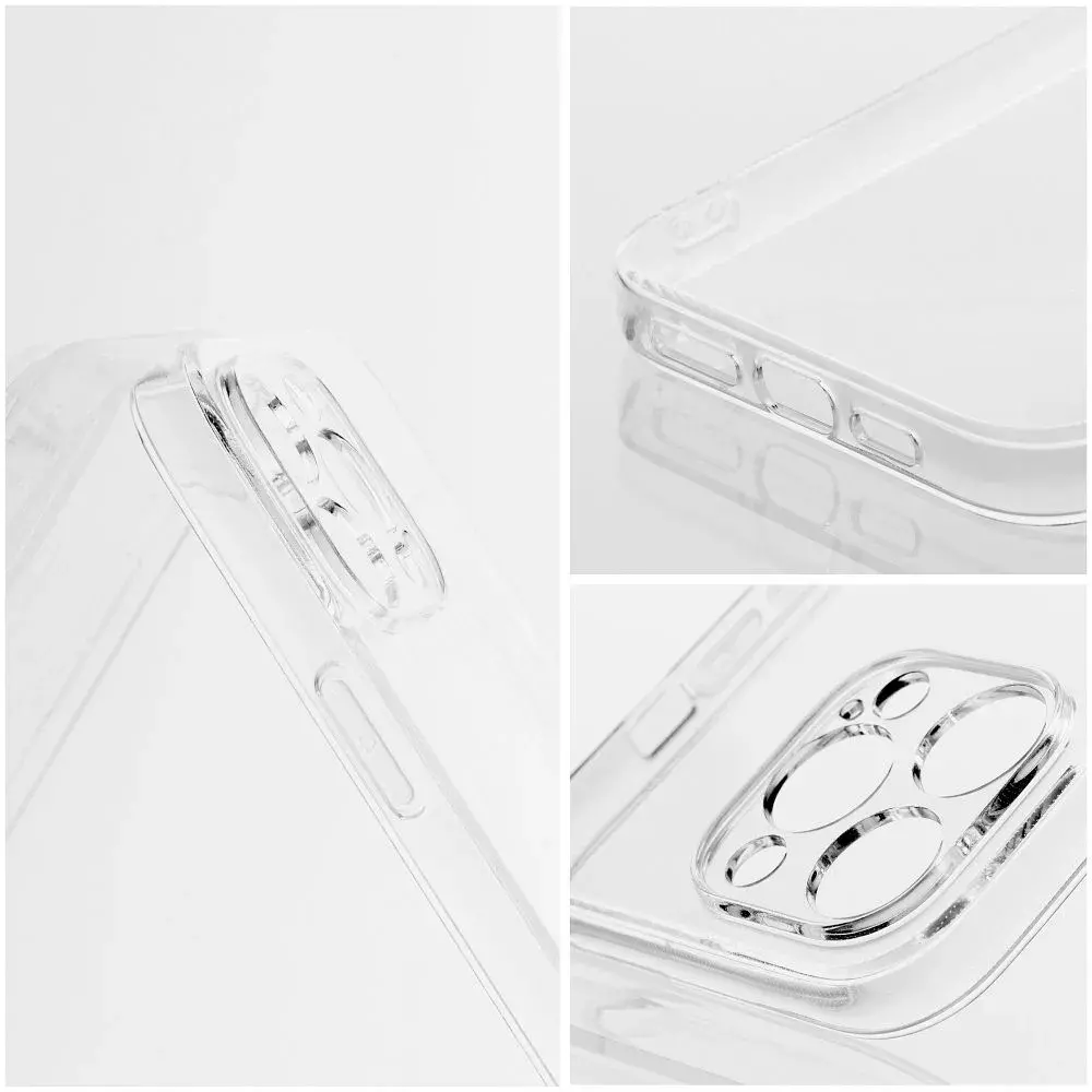 Pevné silikonové pouzdro Coolcase 2mm na mobil Xiaomi Redmi Note 13 Pro Plus 5G Čiré
