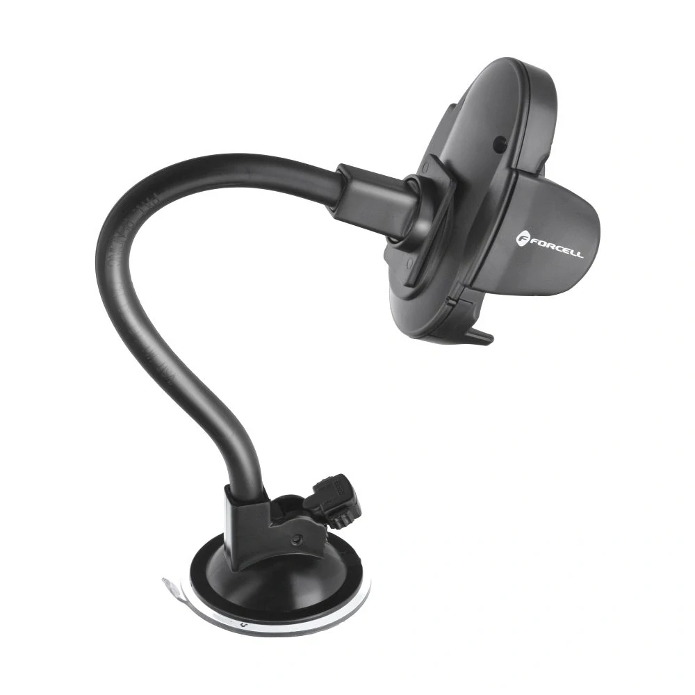 Univerzální držák do auta Forcell FORCELL OVAL na sklo i do mřížky pro mobily (rameno 27cm)