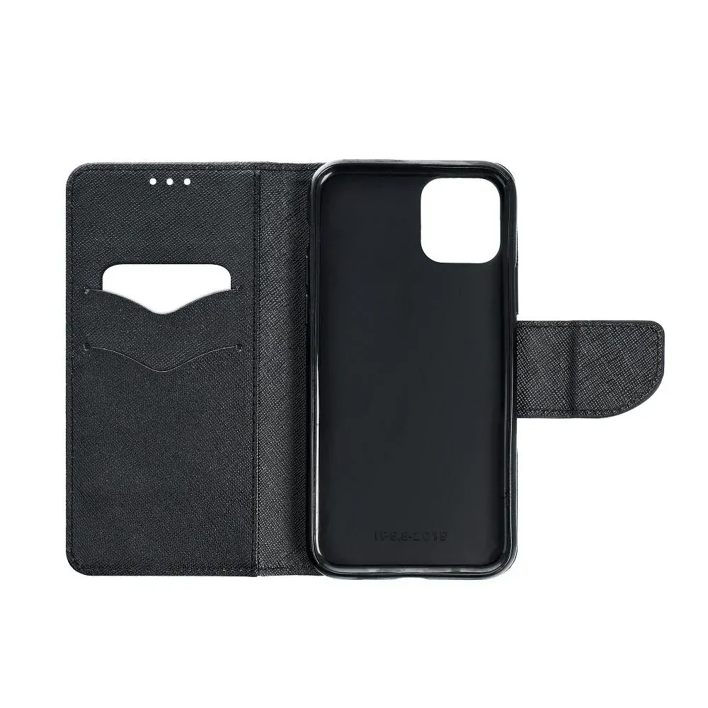 Flipové pouzdro Coolcase FANCY BOOK na mobil Huawei P30 Lite černé