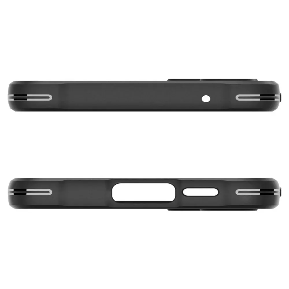 Silikonové pouzdro SPIGEN Rugged Armor na mobil Samsung Galaxy A55 5G Černé