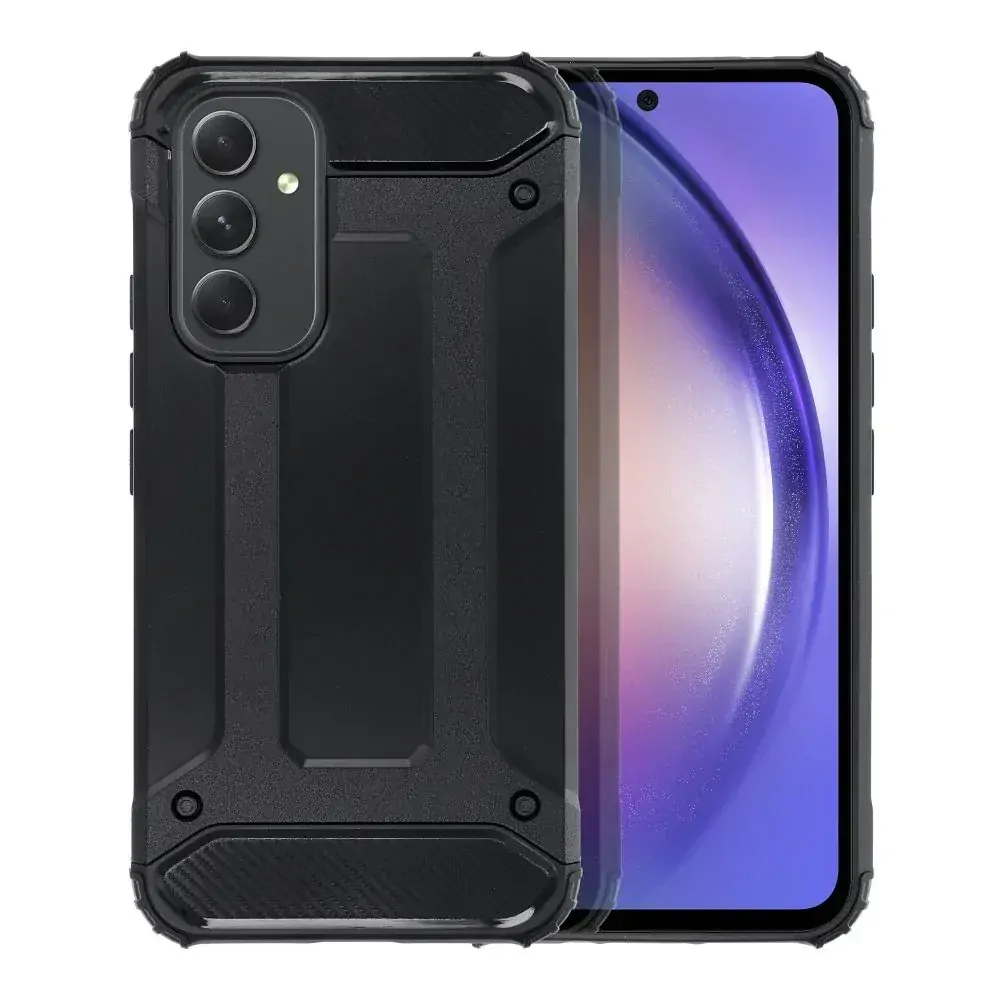 Odolné pouzdro Coolcase Armor na mobil Samsung Galaxy A55 5G černé