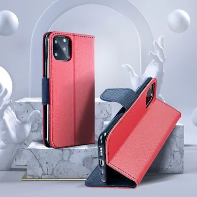 Knížkové flip pouzdro Coolcase Fancy Book - Samsung Galaxy A35 5G - Červené