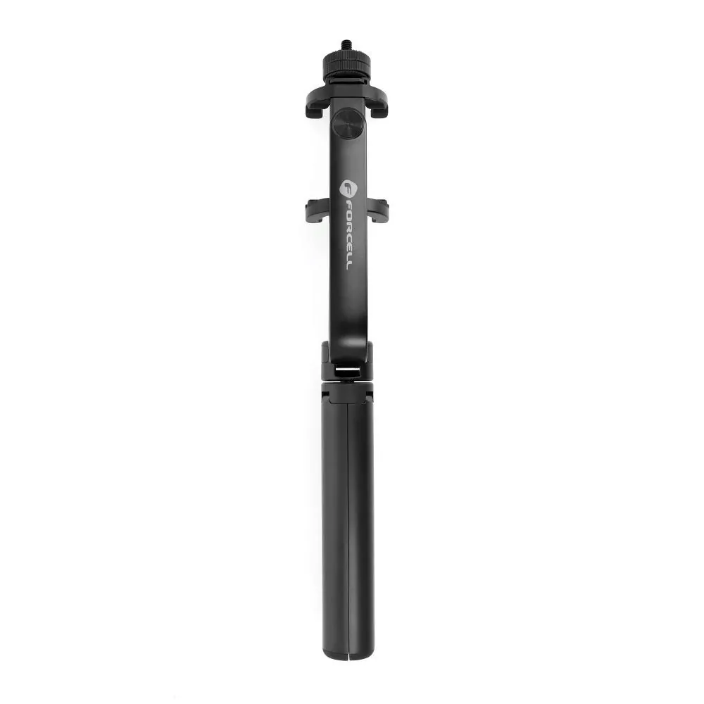 Selfie tyč s Bluetooth ovladáním FORCELL F-GRIP S70M, použití jako stativ, délka 30 - 70 cm