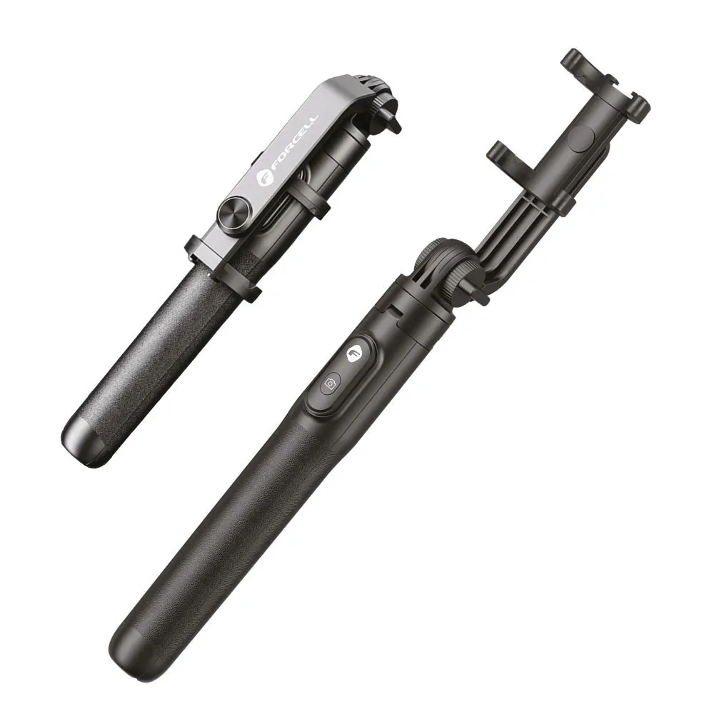 Selfie tyč s Bluetooth ovladáním FORCELL F-GRIP S150XL, použití jako stativ, délka až 150 cm