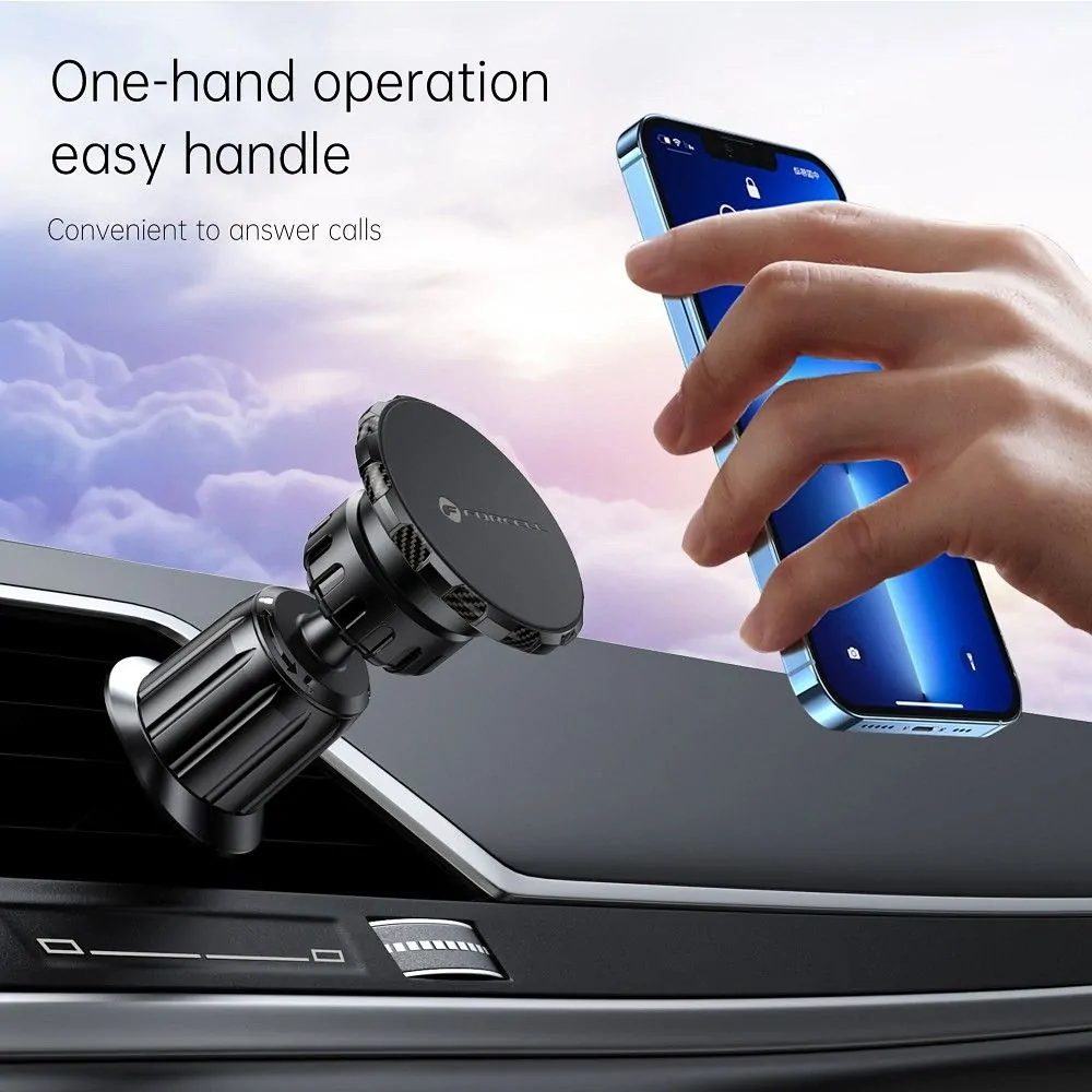 Magnetický držák do auta FORCELL F-Grip MagFlex na sklo / palubní desku / do mřížky pro mobil