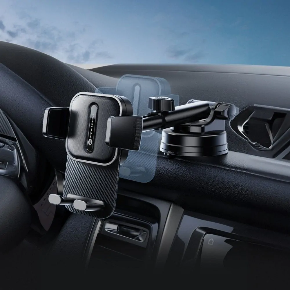 Držák do auta FORCELL F-Grip Guardian na sklo / palubní desku pro mobil