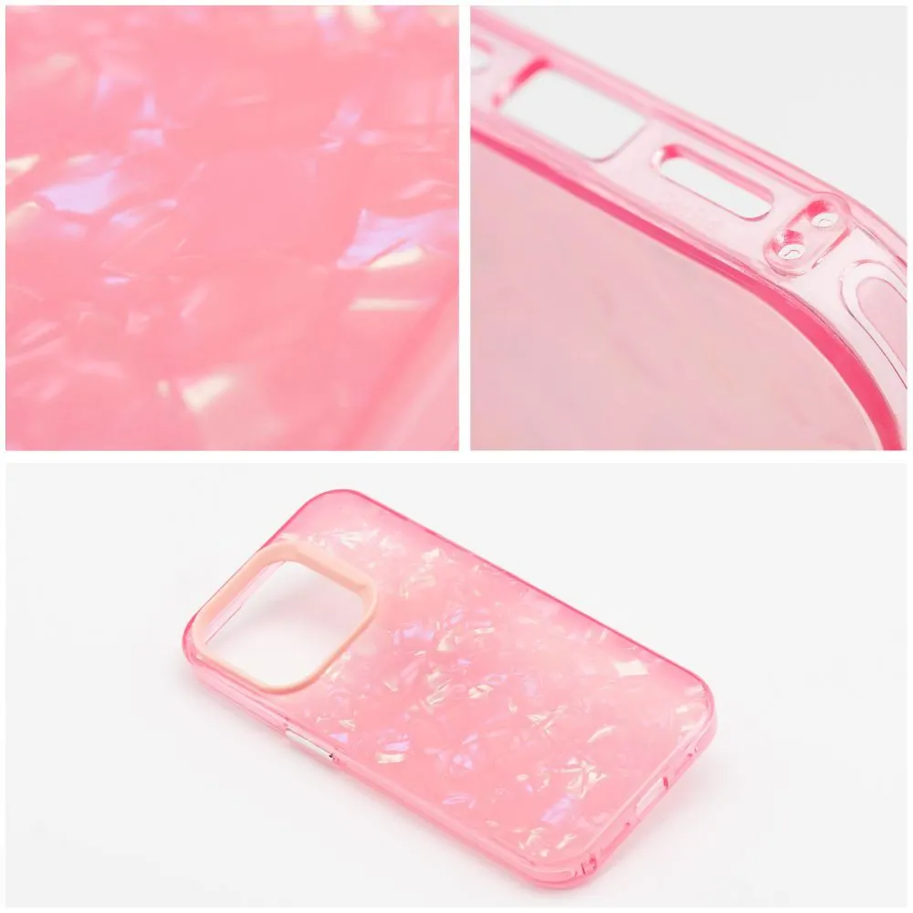 Pouzdro Coolcase TUTTI FRUTTI - Apple iPhone 14 Pro - růžové