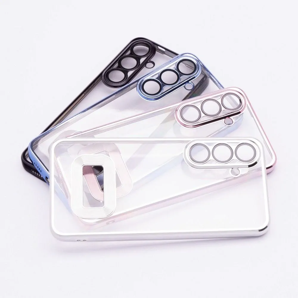 Pouzdro Coolcase Glam - Samsung Galaxy A54 5G - stříbrné