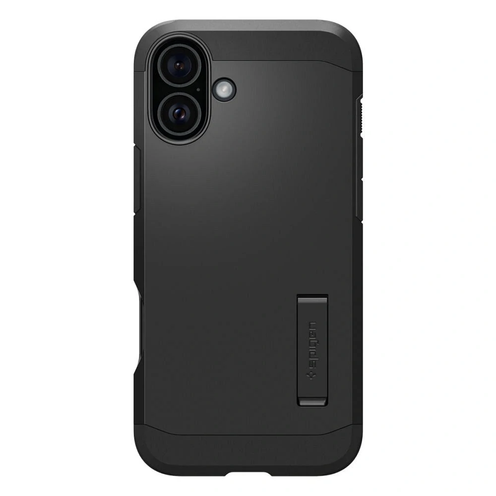 Odolné pouzdro SPIGEN Tough Armor Mag s MagSafe - Apple iPhone 16 Plus - Black se stojánkem