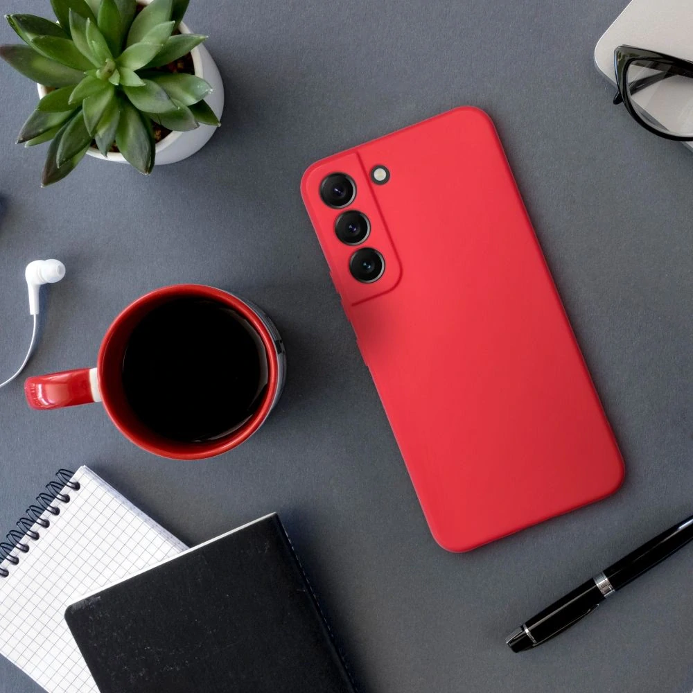 Silikonový kryt Forcell SOFT Samsung Galaxy A36 5G – červený