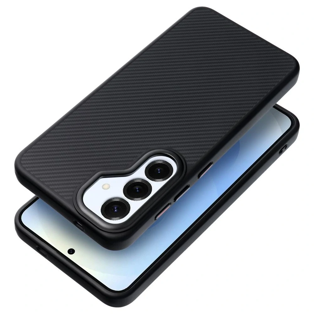 Carbon Elite Mag Cover Samsung Galaxy S25 – černé