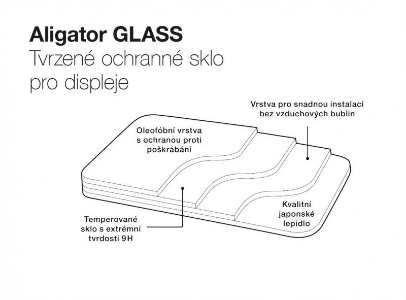 Ochranné sklo GLASS PRINT Xiaomi 14T/14T Pro – černé 8596426110468