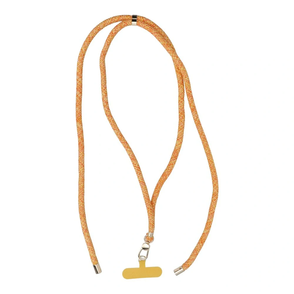 Popruh SWING 8mm Crossbody – oranžovo-bílý, délka 165 cm