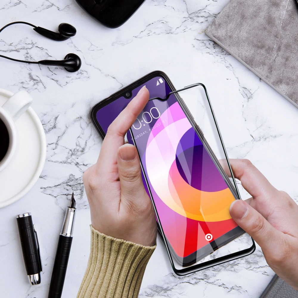 Pružné sklo 5D Full Glue – Samsung Galaxy A34 5G, černé 5903396252914