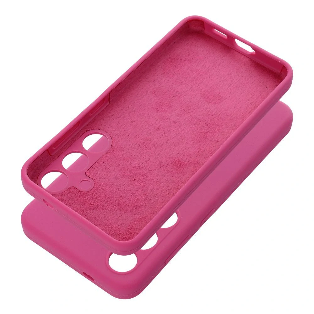 Silikonové pouzdro SILICONE 2mm pro Samsung Galaxy A56 5G – růžové