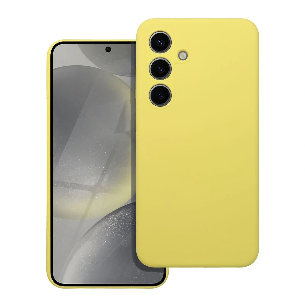Silikonové pouzdro SILICONE 2mm pro Samsung Galaxy A26 5G – žluté