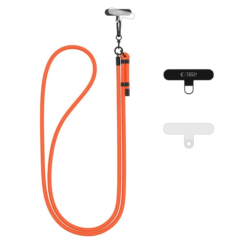 Tech-Protect C1S Crossbody Šňůrka – oranžová