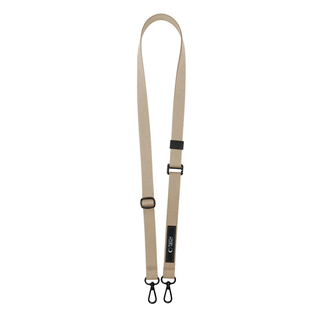 Tech-Protect C6S Crossbody Šňůrka 2v1 – béžová