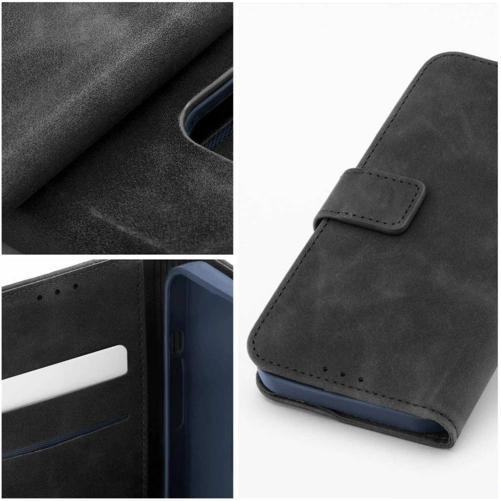Flip pouzdro TENDER Book – Xiaomi Redmi 14C / Poco C75, černé