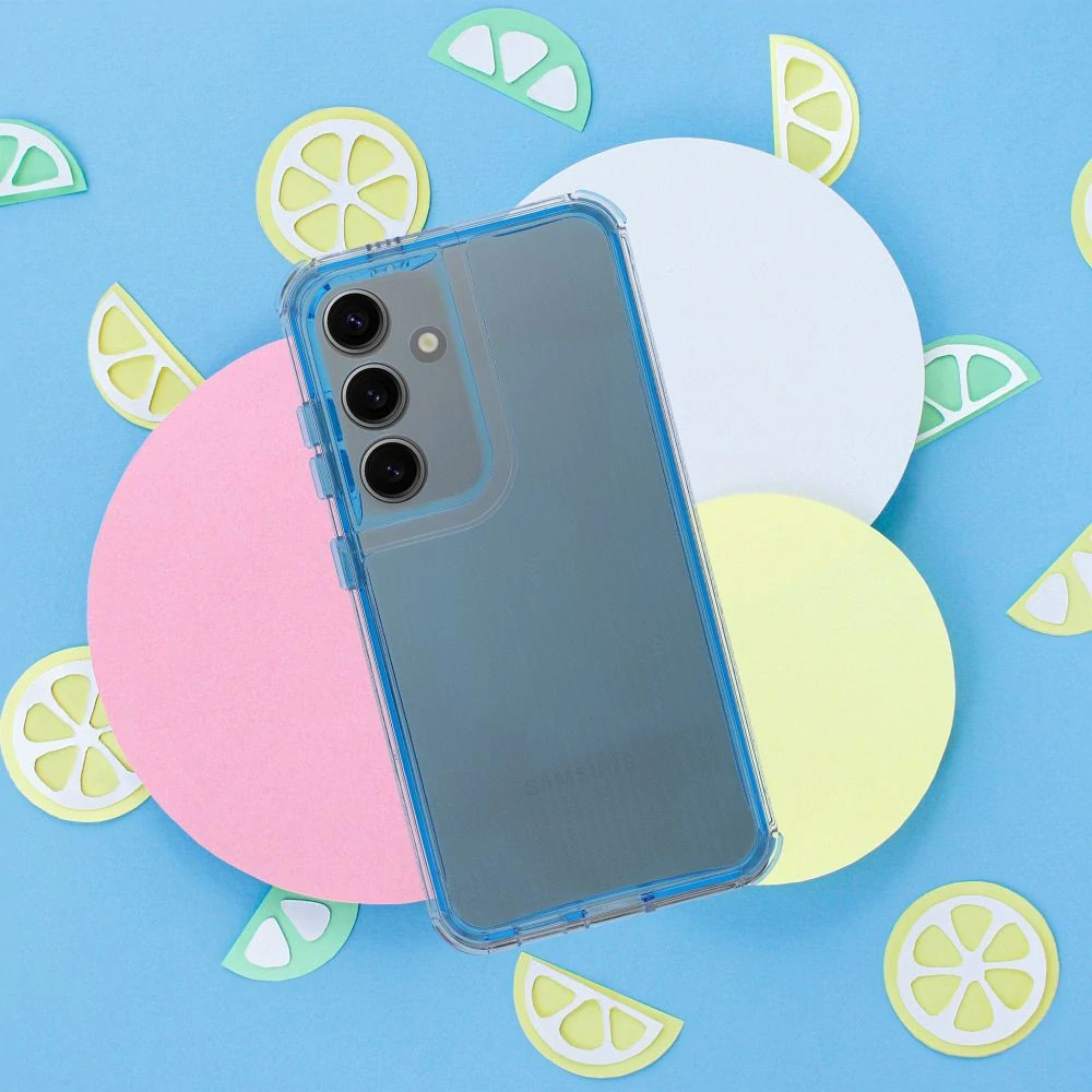 Ochranný kryt Matrix Clear – Xiaomi Redmi 14C / Poco C75, modrý