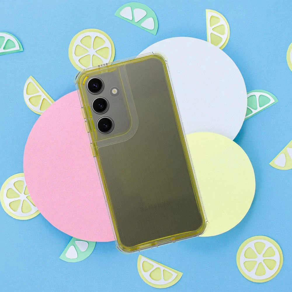 Ochranný kryt Matrix Clear – Xiaomi Redmi 14C / Poco C75, žlutý