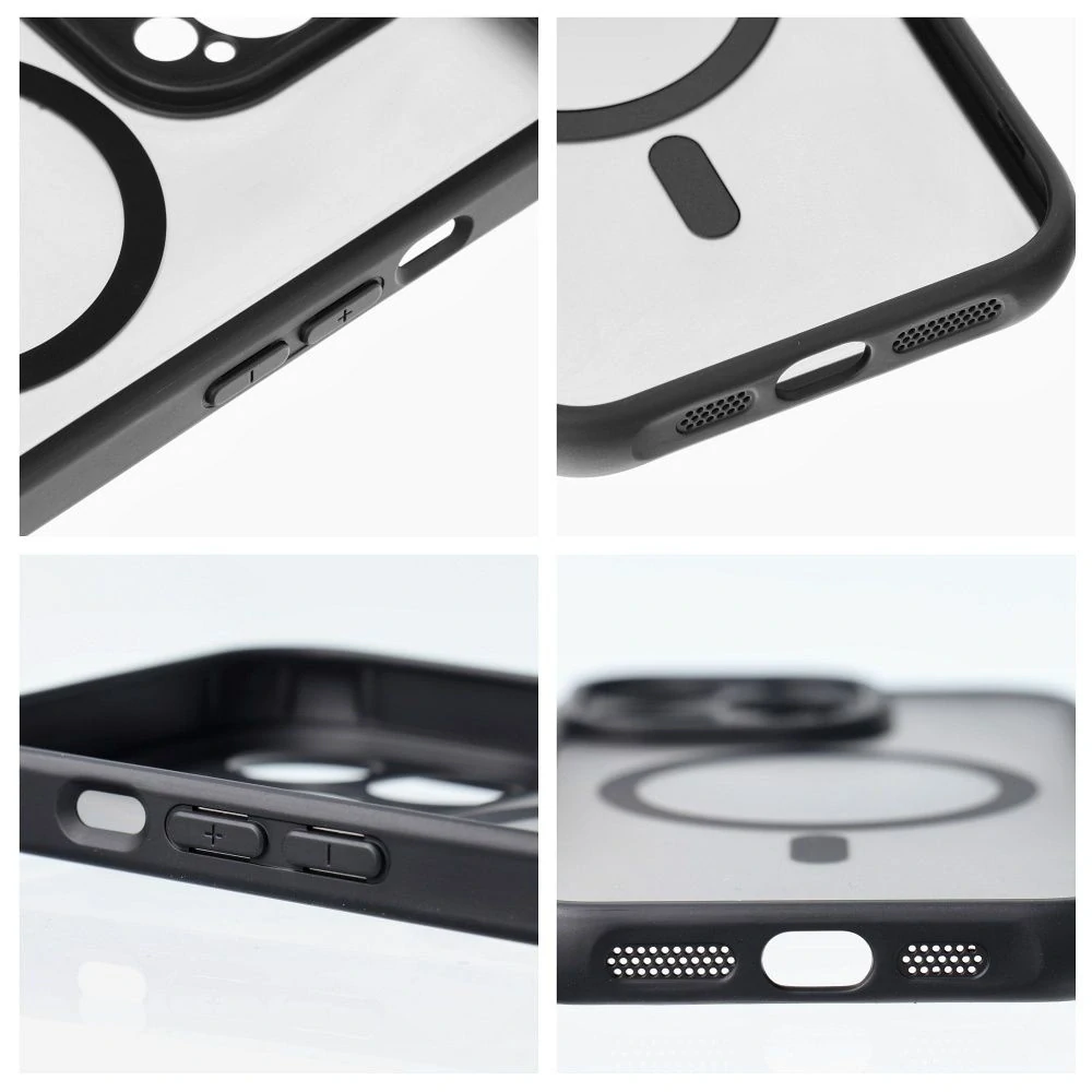 Pouzdro Full Matte Mag Cover – Xiaomi Redmi 14C / Poco C75, černé