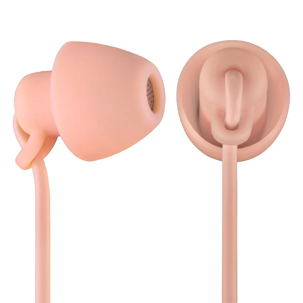 Sluchátka Thomson EAR3008 – Jack 3,5 mm, s mikrofonem, růžová
