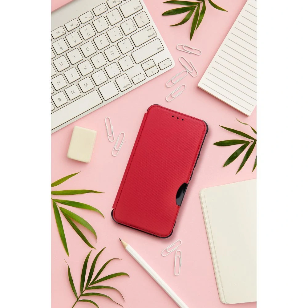 Flipové pouzdro RAZOR Book – Galaxy A16 4G/5G, červené