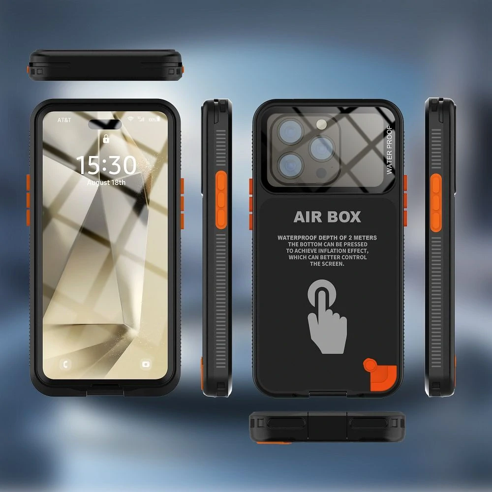 Voděodolné pouzdro SHELLBOX AIRBOX 6.1 – černé