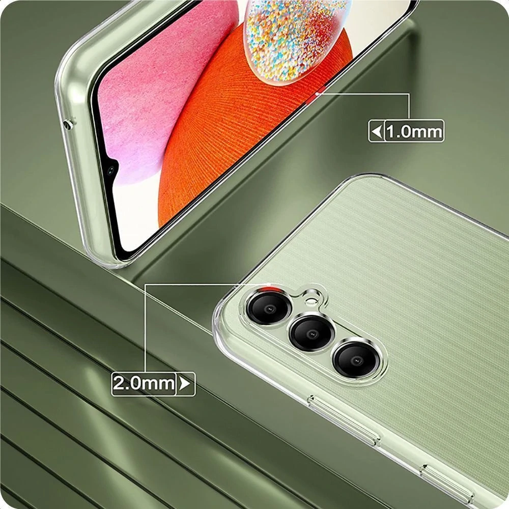 Kryt a obal CLEAR CASE 2 mm - Motorola Edge 60 Fusion