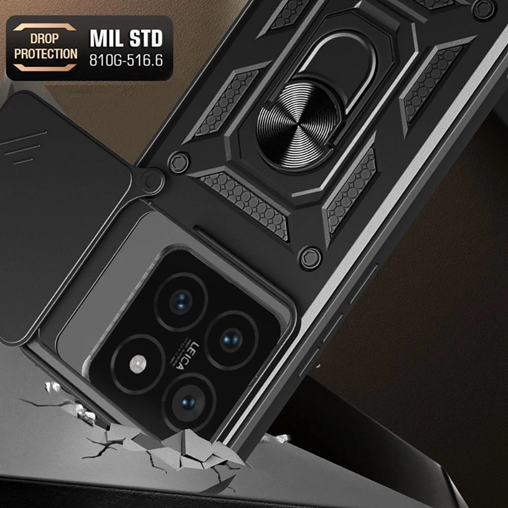 Odolné pouzdro CamShield Pro Xiaomi 14T Pro - černé
