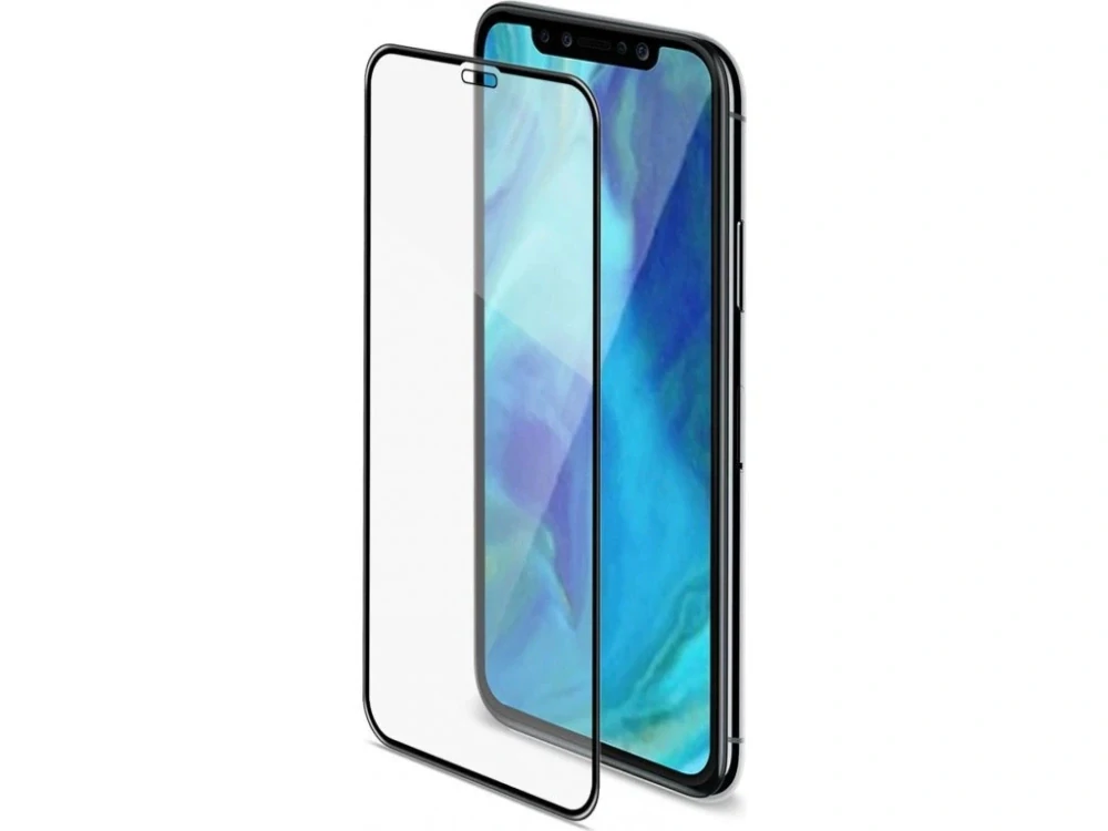 Swissten ochranné sklo iPhone 11 - černé 8595217466944