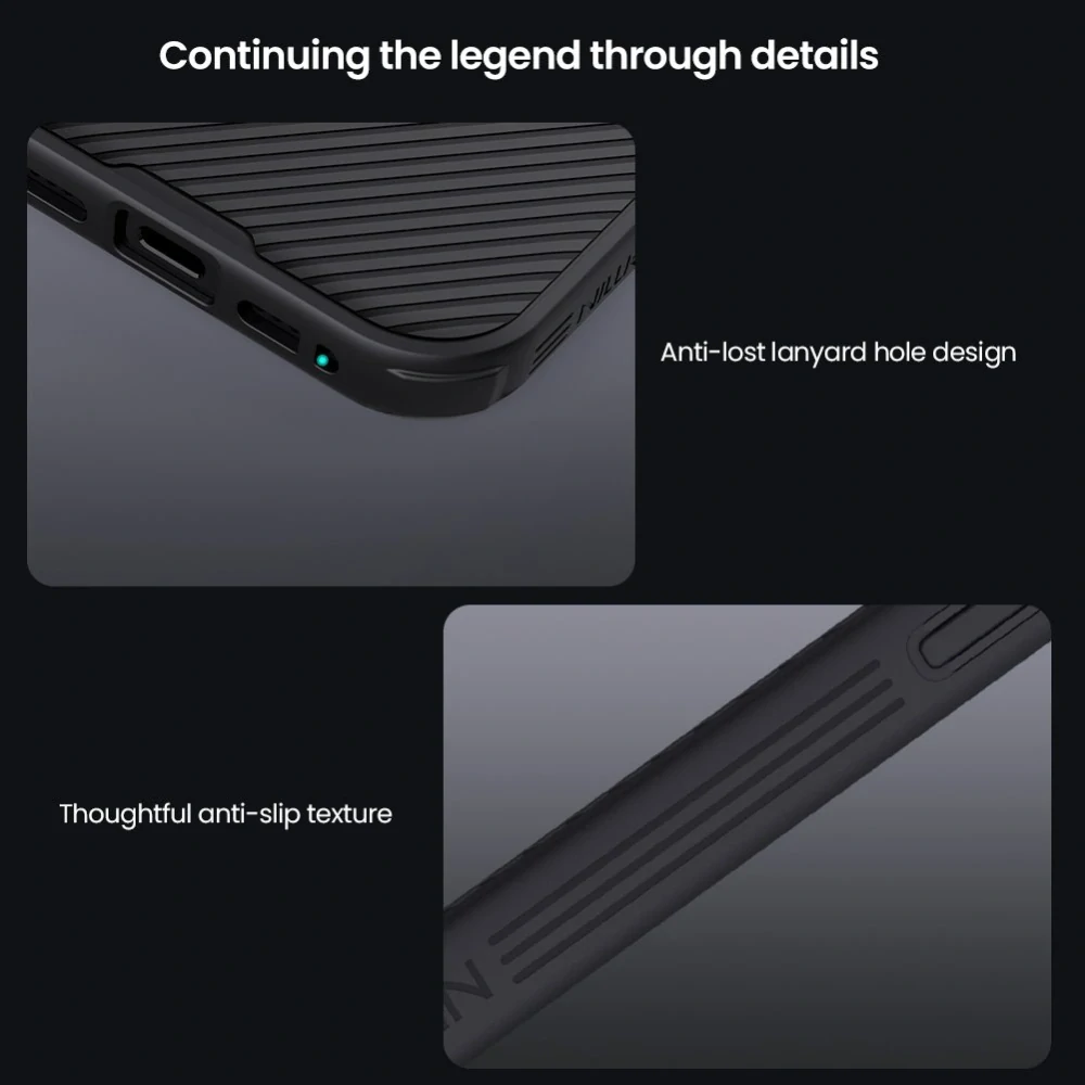 Nillkin CamShield PRO Magnetic iPhone 17 – černý kryt