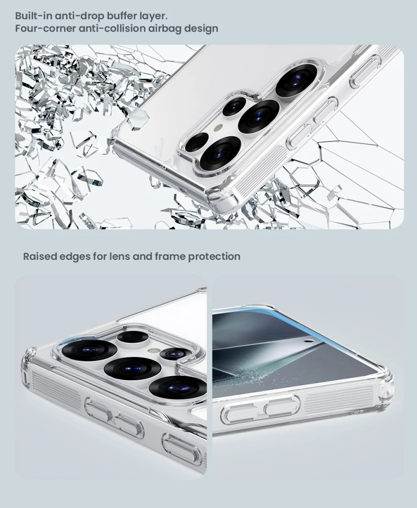 Nillkin Nature TPU PRO Magnetic Galaxy S25 Ultra – čirý kryt