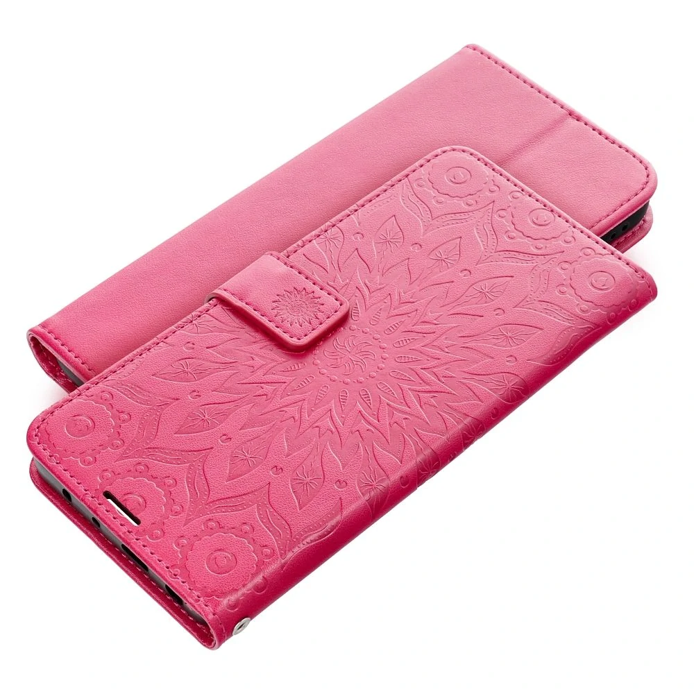 MEZZO Book pouzdro Samsung Galaxy A17 – mandala magenta