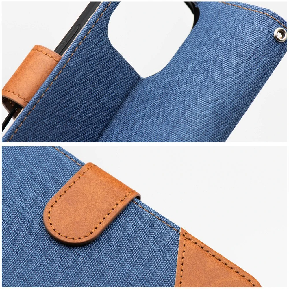 Flipové pouzdro JEANS Book pro iPhone Air modré