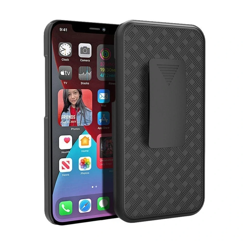 Kryt HOLSTER s klipem a stojánkem pro Samsung Galaxy A14 - černý