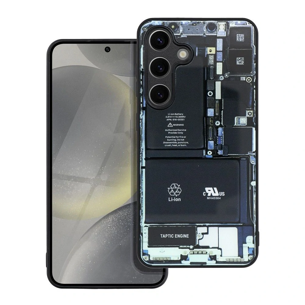 Pouzdro TECH s tvrzeným sklem pro Xiaomi Redmi Note 13 Pro 4G - vzor 1