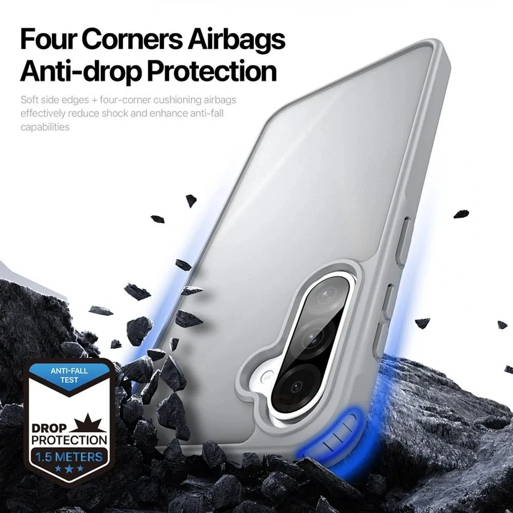 Pouzdro Dux Ducis Yind Samsung Galaxy A17 5G – šedé