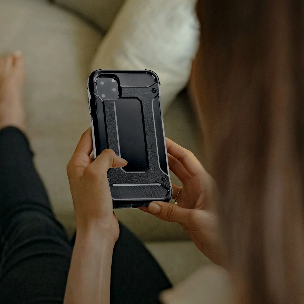 Odolný kryt na mobil Samsung Galaxy A36 5G - Armor zlatavý